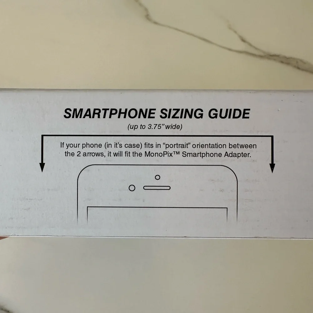 Carson Monopix Monocular with Smartphone Adapter, NEW IN BOX